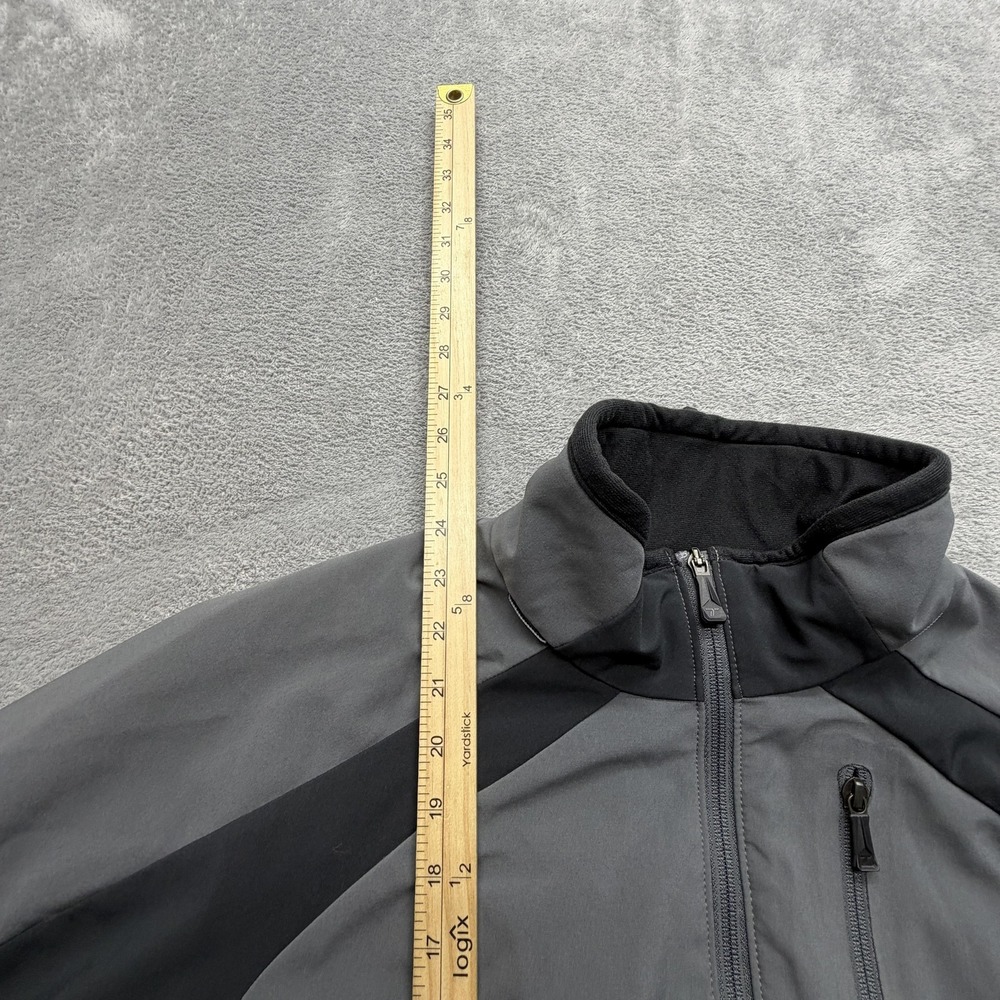 Columbia Jacket Womens Large Gray Windbreaker Titanium Omni-Tech Insulated Lined - Picture 7 of 10